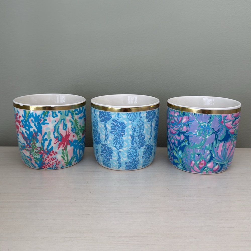 Lilly Pulitzer Planter Set of 3 - Picture 5 of 10